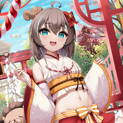 This is a pixiv picture whose title is 夏色まつり.