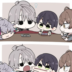 This is a pixiv picture whose title is けん餅.
