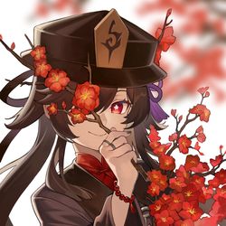 This is a pixiv picture whose title is 胡桃.