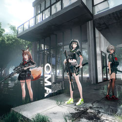 This is a pixiv picture whose title is 少女战区-“团建活动”.