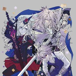 This is a pixiv picture whose title is 【C101】落書きlog本サンプル.