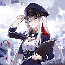 This is a pixiv picture whose title is ミリーゼ大佐.