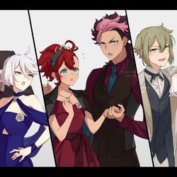 This is a pixiv picture whose title is ドレスアップ.