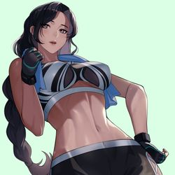 This is a pixiv picture whose title is フィットボクシング２.