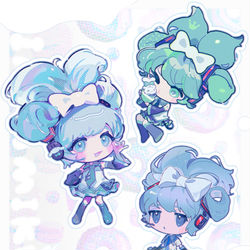This is a pixiv picture whose title is み！.