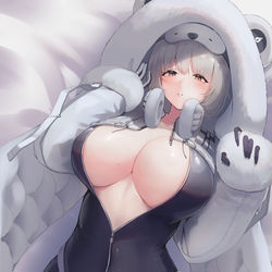 This is a pixiv picture whose title is ｼﾛｸﾏﾈｳﾞｪ.