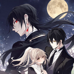 This is a pixiv picture whose title is 仮初の執事と公爵の秘事Ⅰ.