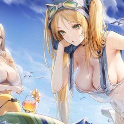 This is a pixiv picture whose title is アズールレーン.