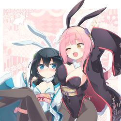 This is a pixiv picture whose title is 【C101】和バニー♥.