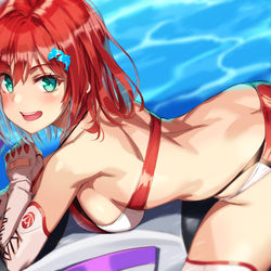 This is a pixiv picture whose title is 入華さん.