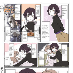 This is a pixiv picture whose title is 【Koharu&Minato】Koharu's POV②.