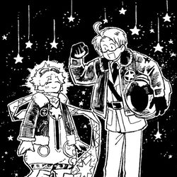 This is a pixiv picture whose title is FGOとAPHのクロスオーバーの絵.