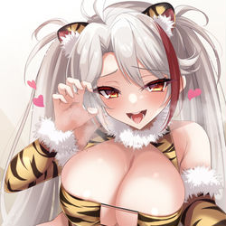 This is a pixiv picture whose title is 指揮官をいただいちゃおうかしら♪.