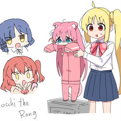 This is a pixiv picture whose title is ぼざろの絵.