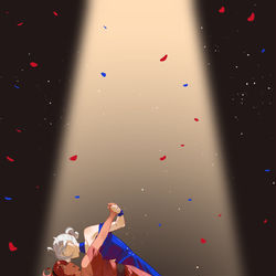This is a pixiv picture whose title is Suletta Miorine dance.