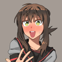 This is a pixiv picture whose title is 「そんなっ！ ダメです！」.