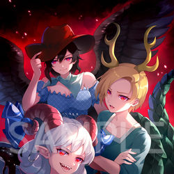 This is a pixiv picture whose title is 畜生界 三組長.