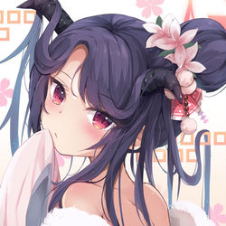This is a pixiv picture whose title is 正月フウカ.