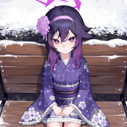This is a pixiv picture whose title is 課題.