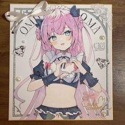 This is a pixiv picture whose title is 【C101】色紙.