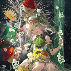 This is a pixiv picture whose title is Nahida.