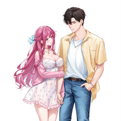 This is a pixiv picture whose title is About Love 0.1%.