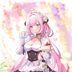 This is a pixiv picture whose title is 女仆爱莉的甜点时光♥.