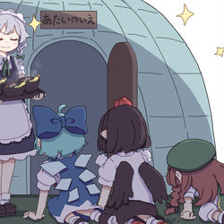 This is a pixiv picture whose title is それでもメイド長ならなんとかしてくれる.