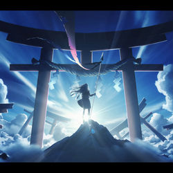 This is a pixiv picture whose title is Rise Over.