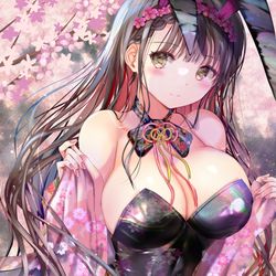 This is a pixiv picture whose title is 迎春バニー幼馴染みさん.