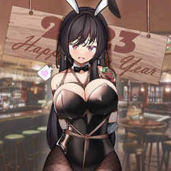 This is a pixiv picture whose title is 2023 OC.
