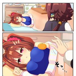 This is a pixiv picture whose title is なかよしｳｵｽｶ.