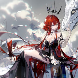 This is a pixiv picture whose title is Dragon.