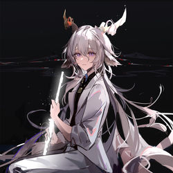 This is a pixiv picture whose title is The Swan.