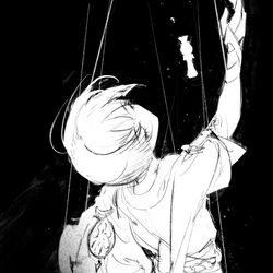 This is a pixiv picture whose title is 散兵.