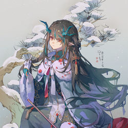 This is a pixiv picture whose title is 2023.