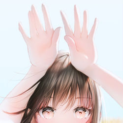This is a pixiv picture whose title is 🐰𝟚𝟘𝟚𝟛🐰.