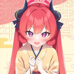 This is a pixiv picture whose title is あけましておめでとう.