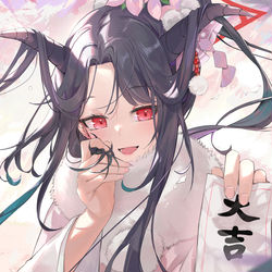 This is a pixiv picture whose title is 2023あけましておめでとうございます.