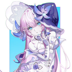 This is a pixiv picture whose title is 夢の蝶.