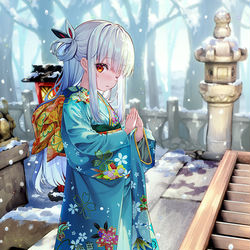 This is a pixiv picture whose title is いせパパ　新年イラスト.