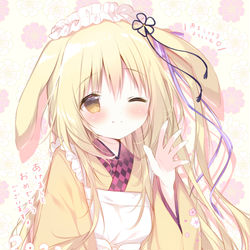 This is a pixiv picture whose title is みつきさん🐇.