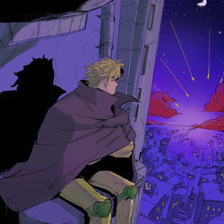 This is a pixiv picture whose title is リサリサ先生･･･タバコ逆さだぜ.