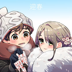 This is a pixiv picture whose title is 迎春.