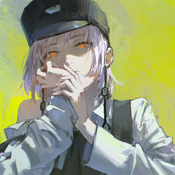 This is a pixiv picture whose title is 飢餓の悪魔.
