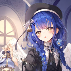 This is a pixiv picture whose title is 新衣装あまみゃちゃん.