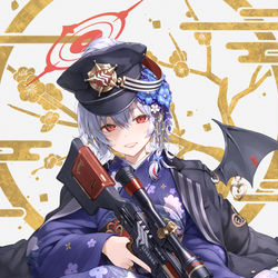 This is a pixiv picture whose title is 正月ハルナ.