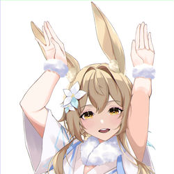 This is a pixiv picture whose title is 🎍🐰🎍.