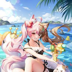 This is a pixiv picture whose title is B站个性装扮.