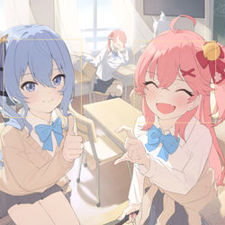 This is a pixiv picture whose title is b.